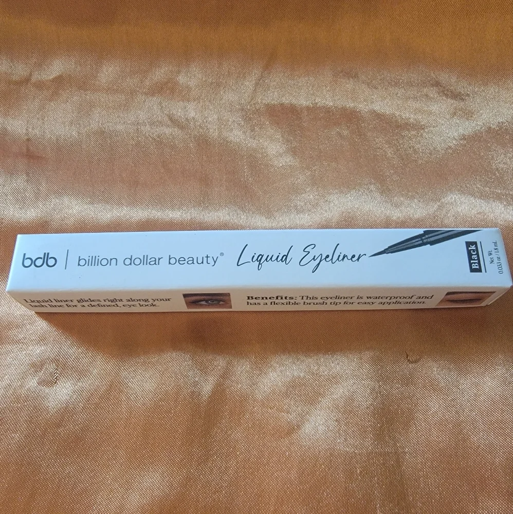 NIB Billion Dollar Brows Liquid Eyeliner BLACK